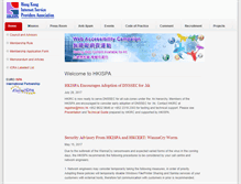 Tablet Screenshot of hkispa.org.hk